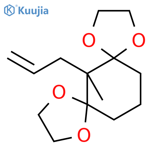 1,4,8,11-TETRAOXADISPIRO[4.1.4.3]TETRADECANE, 6-METHYL-6-(2-PROPENYL)- structure