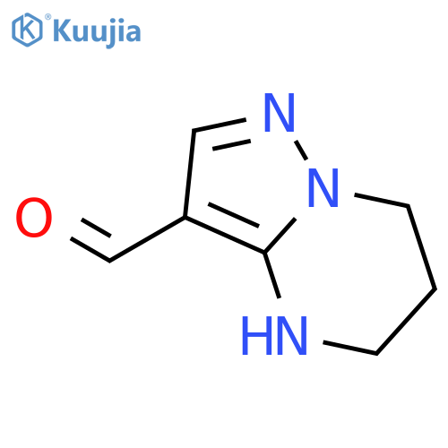 4,5,6,7-Tetrahydropyrazolo[1,5-a]pyrimidine-3-carbaldehyde structure