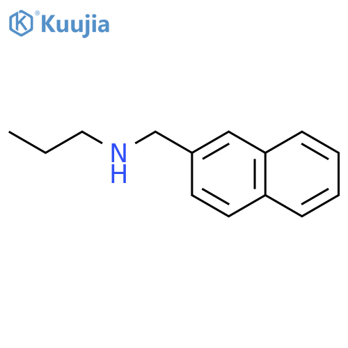(naphthalen-2-yl)methyl(propyl)amine structure