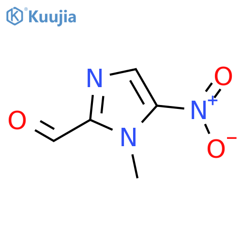 1-Methyl-5-nitro-1H-imidazole-2-carbaldehyde structure