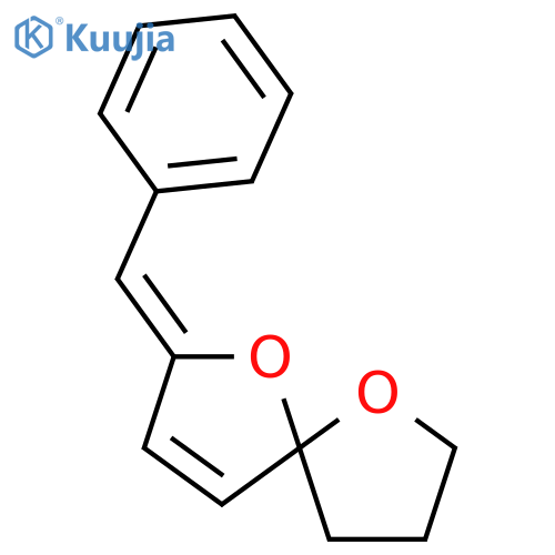 2-Benzylidene-1,6-dioxaspiro[4.4]non-3-ene structure