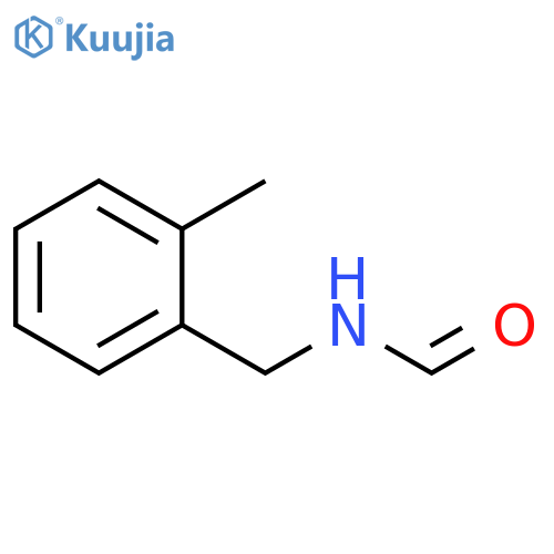 Formamide, N-[(2-methylphenyl)methyl]- structure