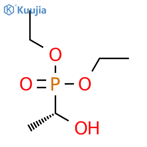 Phosphonic acid, [(1S)-1-hydroxyethyl]-, diethyl ester structure