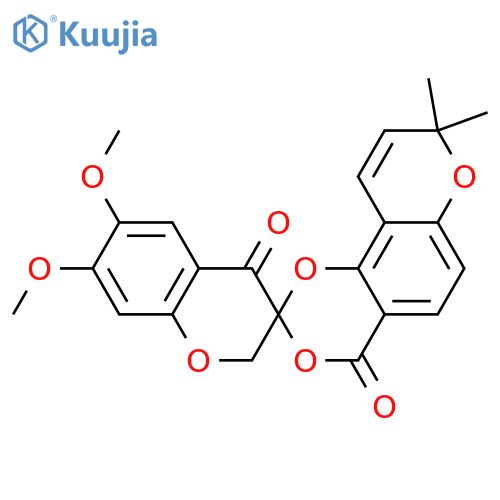 Tephrospirolactone structure