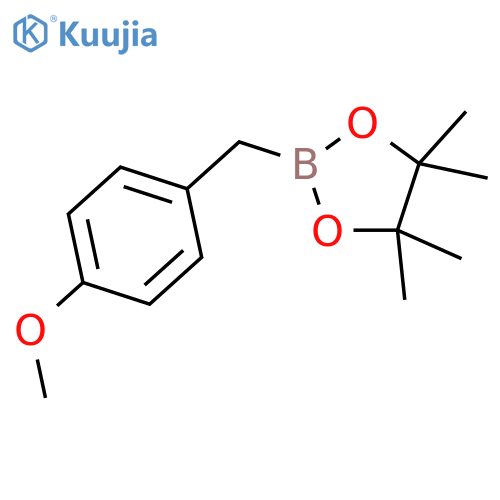 2-(4-Methoxybenzyl)-4,4,5,5-tetramethyl-1,3,2-dioxaborolane structure