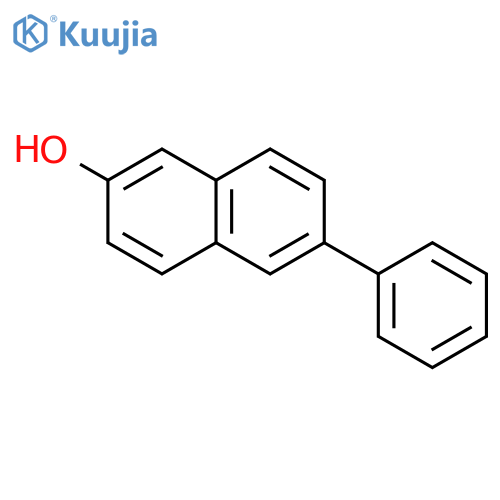 2-Naphthalenol, 6-phenyl- structure