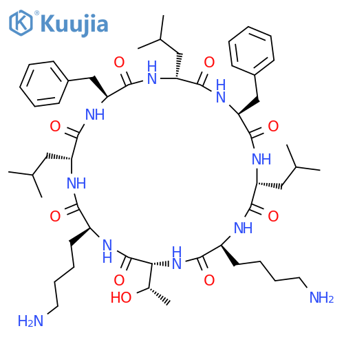 CYCLO(D-LEUCYL-L-LYSYL-D-THREONYL-L-LYSYL-D-LEUCYL-L-PHENYLALANYL-D-LEUCYL-L-PHENYLALANYL) structure