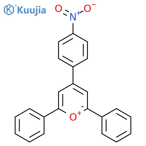 PYRYLIUM, 4-(4-NITROPHENYL)-2,6-DIPHENYL- structure