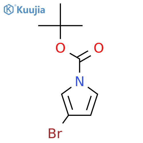 tert-Butyl3-bromo-1H-pyrrole-1-carboxylate structure