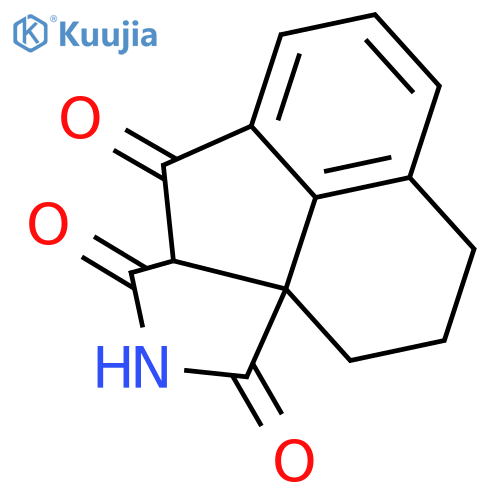1H,4H-Acenaphtho[1,8a-c]pyrrole-1,3,10(2H,10aH)-trione,5,6-dihydro- structure