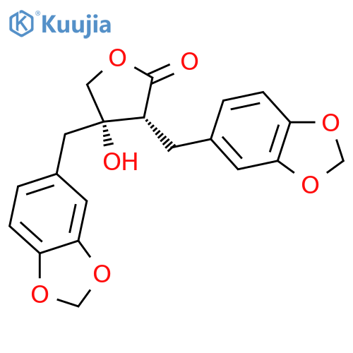8'beta-Hydroxyhinokinin structure