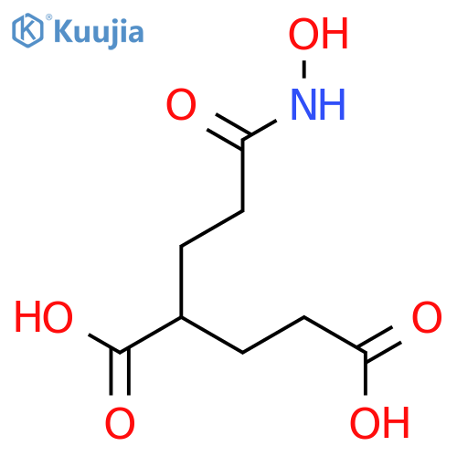 2-(2-Hydroxycarbamoyl-ethyl)-pentanedioic acid structure
