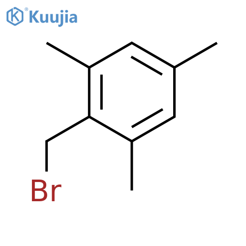 2-(Bromomethyl)-1,3,5-trimethylbenzene structure