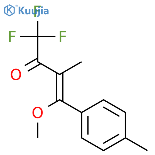 3-Buten-2-one, 1,1,1-trifluoro-4-methoxy-3-methyl-4-(4-methylphenyl)- structure