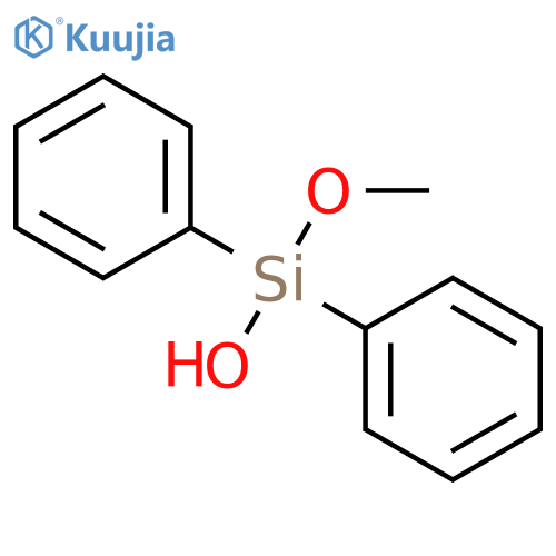 Silanol, methoxydiphenyl- structure