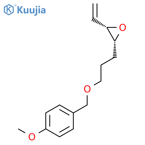 7-[(4-methoxyphenyl)methoxy]-(3R,4R)-epoxy-1-heptene structure