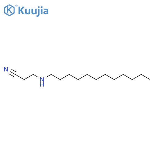 3-(Dodecylamino)propionitrile structure