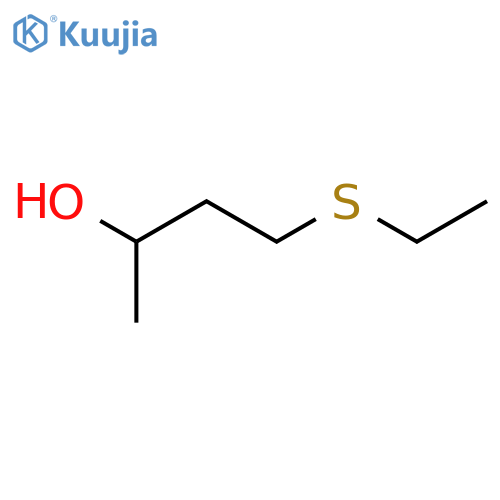 4-(ethylsulfanyl)butan-2-ol structure