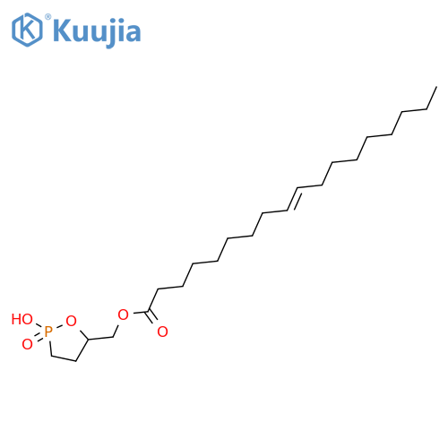 (2-hydroxy-2-oxo-1,2λ5-oxaphospholan-5-yl)methyl Octadec-9-enoate structure