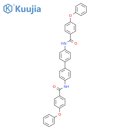 4-phenoxy-N-4'-(4-phenoxybenzamido)-1,1'-biphenyl-4-ylbenzamide structure