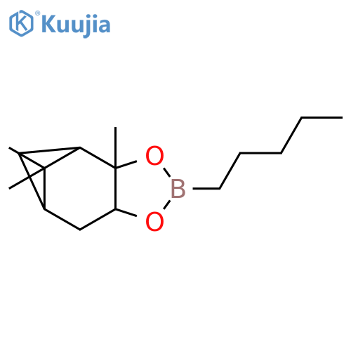 (3aS,4S,6S,7aR)-Hexahydro-3a,5,5-trimethyl-2-pentyl-4,6-methano-1,3,2-benzodioxaborole structure