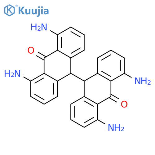 [9,9'-BIANTHRACENE]-10,10'(9H,9'H)-DIONE, 4,4',5,5'-TETRAAMINO- structure
