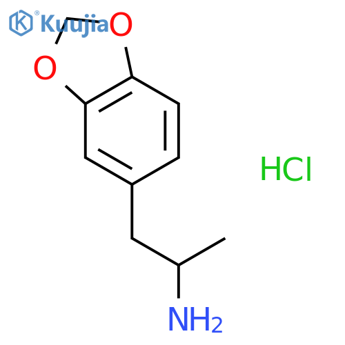 3,4-Methylenedioxy Amphetamine Hydrochloride structure