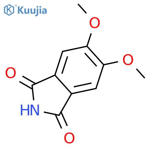 5,6-dimethoxy-2,3-dihydro-1H-isoindole-1,3-dione structure