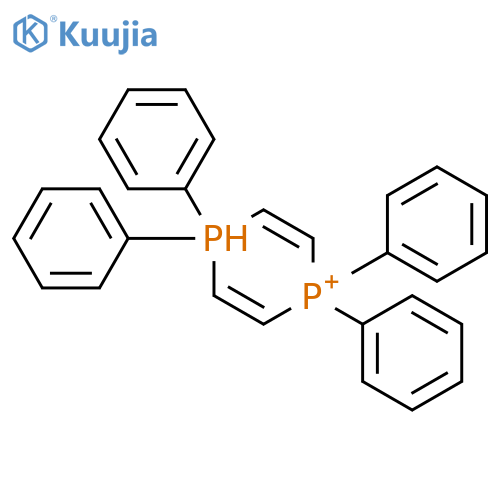1,4-DIPHOSPHORINIUM, 1,4-DIHYDRO-1,1,4,4-TETRAPHENYL- structure
