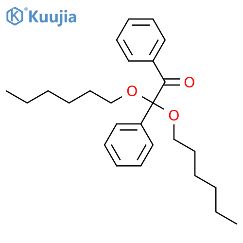 ETHANONE, 2,2-BIS(HEXYLOXY)-1,2-DIPHENYL- structure