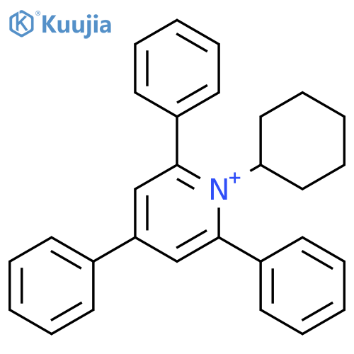 PYRIDINIUM, 1-CYCLOHEXYL-2,4,6-TRIPHENYL- structure