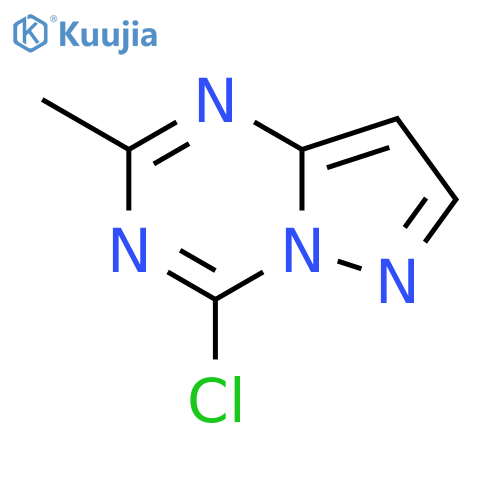 4-chloro-2-methylpyrazolo[1,5-a][1,3,5]triazine structure