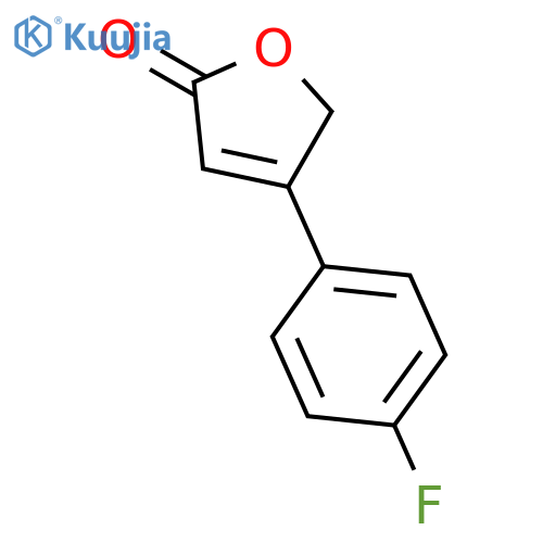 4-(4-fluorophenyl)-2,5-dihydrofuran-2-one structure
