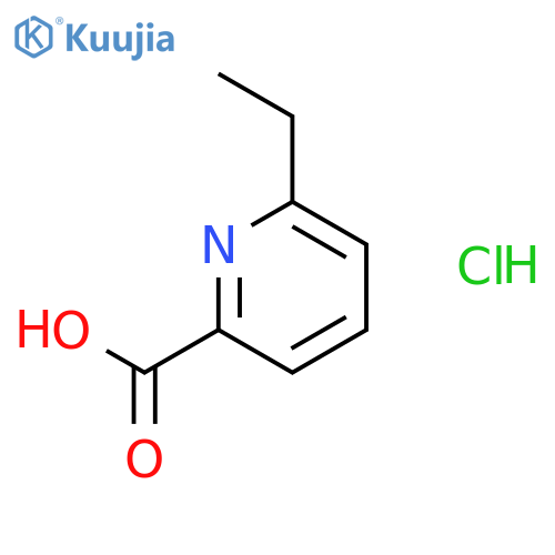 6-ethylpyridine-2-carboxylic acid hydrochloride structure