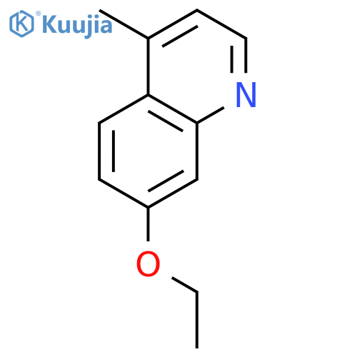 7-Ethoxy-4-methylquinoline structure