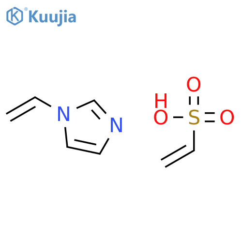 Ethenesulfonic acid;1-ethenylimidazole structure