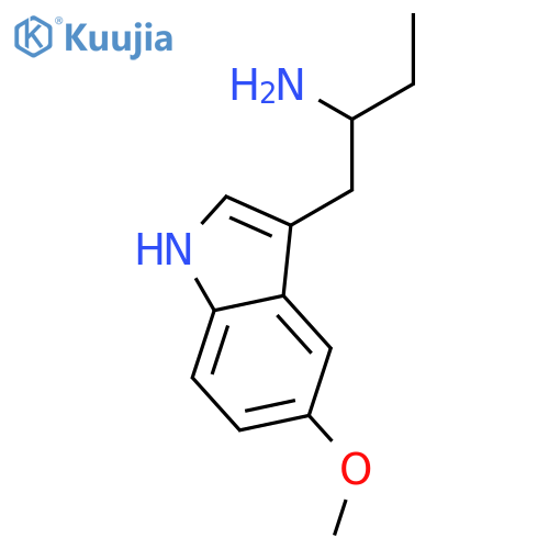 5-Methoxy-α-ethyltryptamine structure