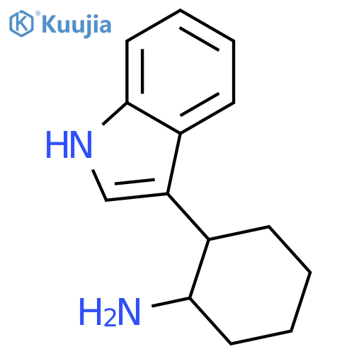 2-(1H-Indole-3-yl)-cyclohexaneamine structure