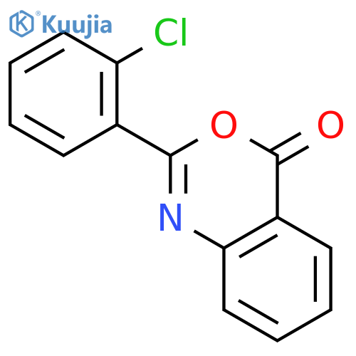 2-(2-chlorophenyl)-4H-3,1-benzoxazin-4-one structure