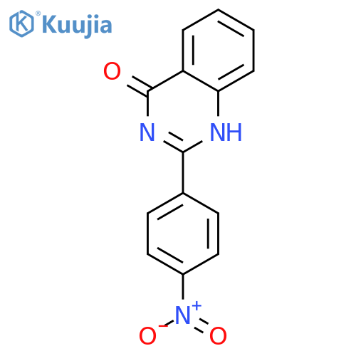 4(1H)-Quinazolinone, 2-(4-nitrophenyl)- structure