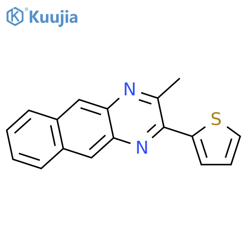 BENZO[G]QUINOXALINE, 2-METHYL-3-(2-THIENYL)- structure