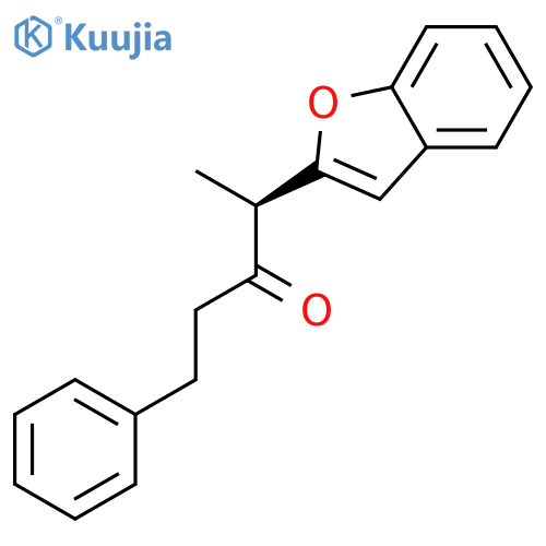 3-PENTANONE, 4-(2-BENZOFURANYL)-1-PHENYL-, (4S)- structure