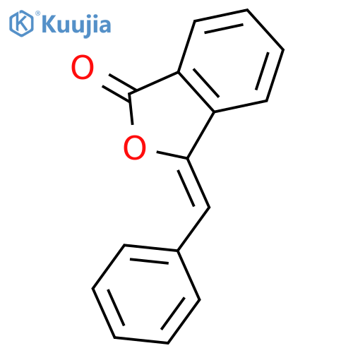 1(3H)-ISOBENZOFURANONE, 3-(PHENYLMETHYLENE)-, (3Z)- structure