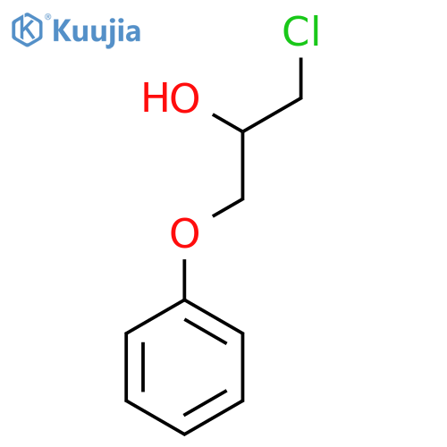 1-Chloro-3-phenoxy-propan-2-ol structure