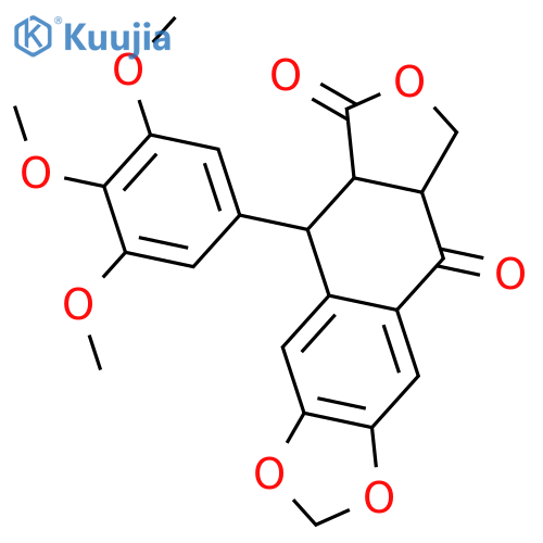 Picropodophyllone structure