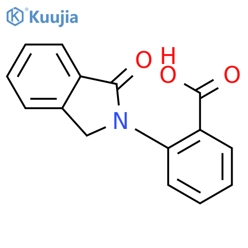 2-(1-Oxo-1,3-dihydro-2H-isoindol-2-yl)-benzenecarboxylic Acid structure