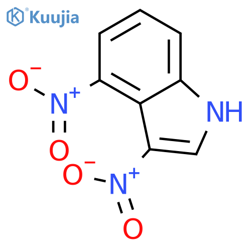 3,4-Dinitro-1H-indole structure