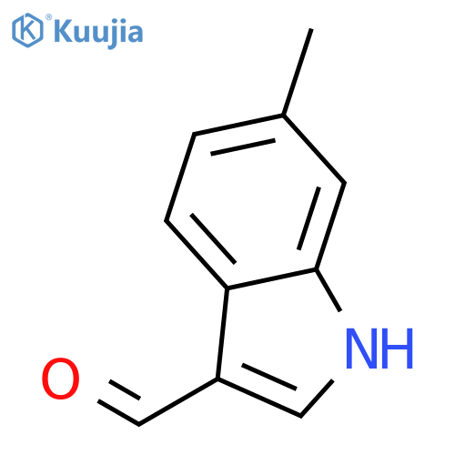6-methyl-1H-indole-3-carbaldehyde structure