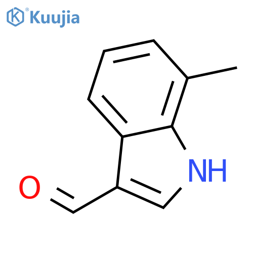 7-Methyl-1h-indole-3-carbaldehyde structure