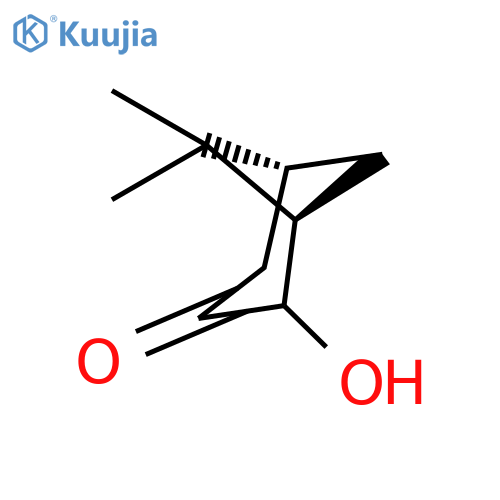 Bicyclo[3.1.1]heptan-3-one, 2-hydroxy-6,6-dimethyl-, (1R,5R)- structure